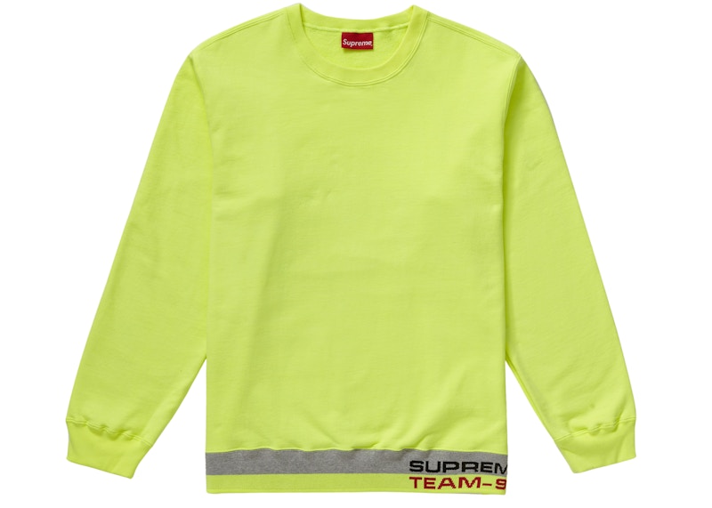 Supreme rib hot sale stripe crewneck