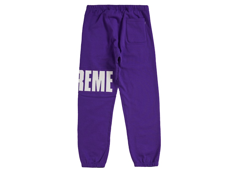 Supreme Rib Sweatpant Chocolate Chip Camo Men's - FW20 - US