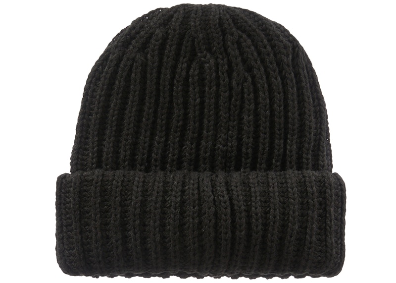 Supreme Ribbed Beanie (FW22) Black