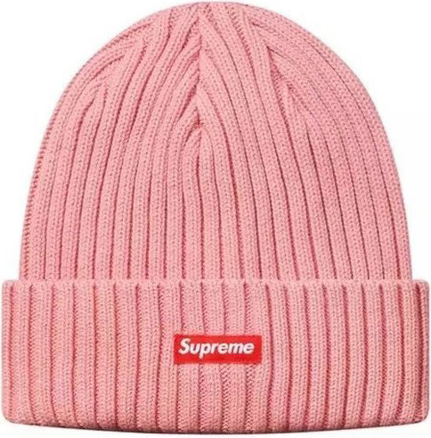Supreme Ribbed Beanie Pink - FW15 - US