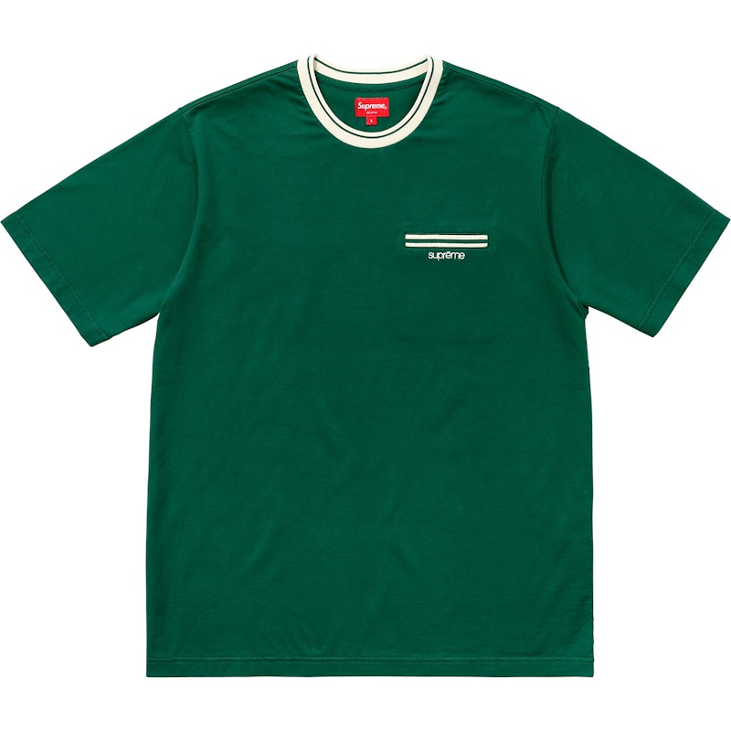 Supreme ribbed 2025 pocket tee