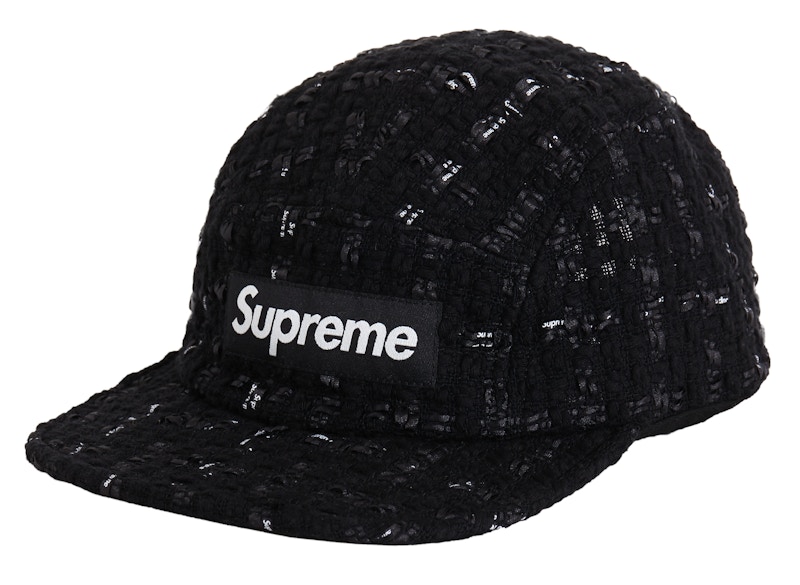 Supreme Ribbon Boucle Camp Cap Black - SS20 - US