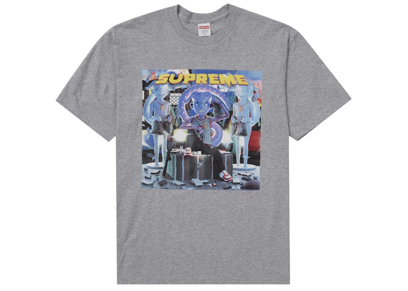 Supreme André 3000 Tee Heather Grey Men's - FW22 - US