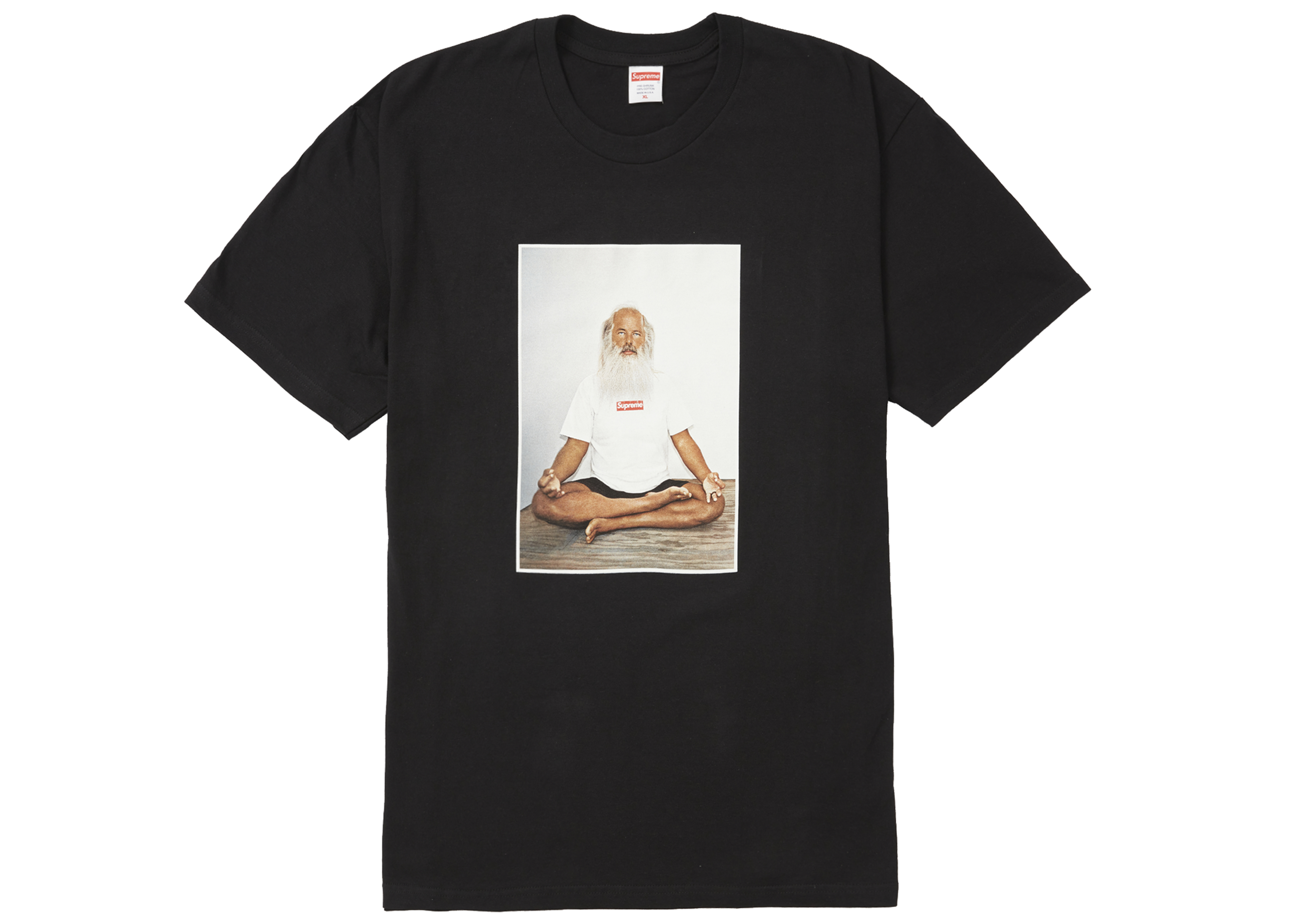 カラー黒Supreme Rick Rubin Tee Black - Tシャツ/カットソー(半袖/袖なし)