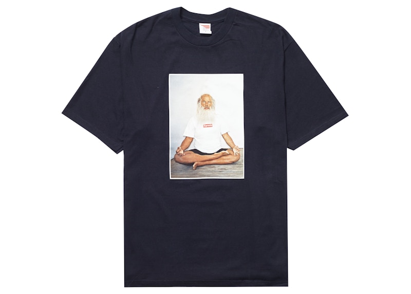 Supreme Rick Rubin Tee Navy リックルービンTシャツ/カットソー(半袖/袖なし)