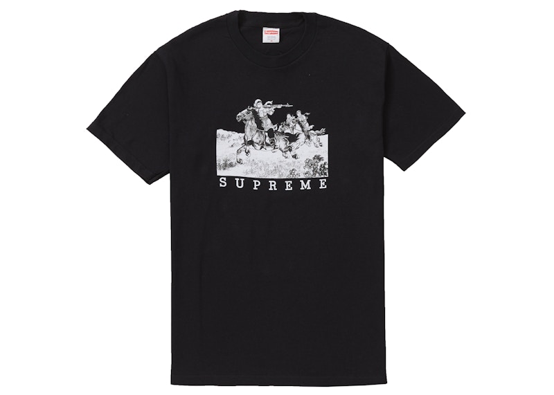 Supreme Riders Tee Black Men's - SS19 - US