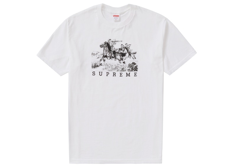 Supreme Riders Tee White Men's - SS19 - US