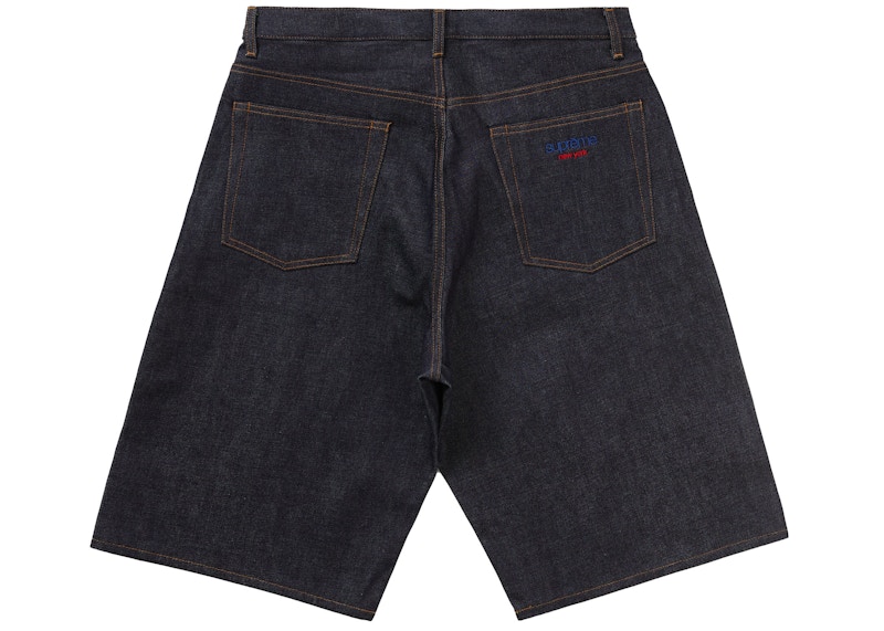 Supreme Rigid Baggy Selvedge Denim Short Rigid Indigo メンズ ...