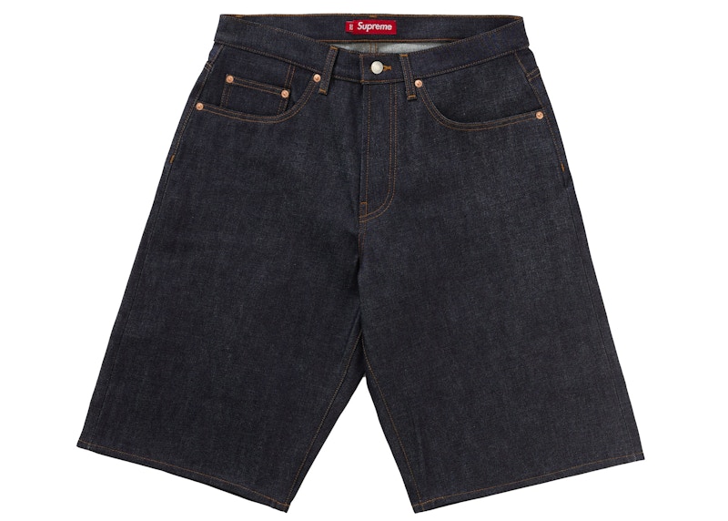 Rigid Baggy Selvedge Denim short　Supreme新品未使用品