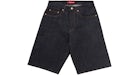 Pantalones cortos Supreme Rigid Baggy Selvedge en denim rígidos en añil