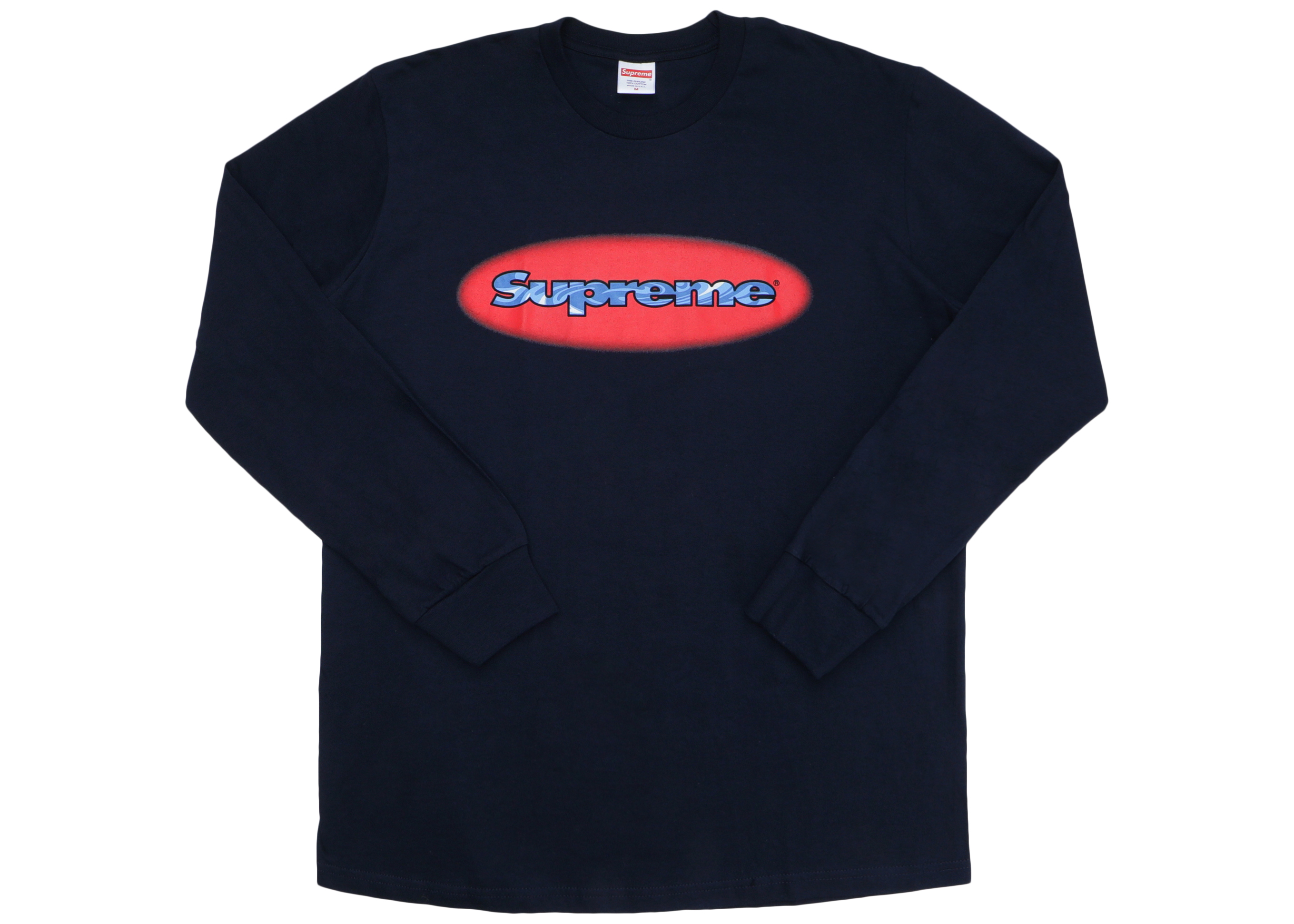 supreme ripple ls tee