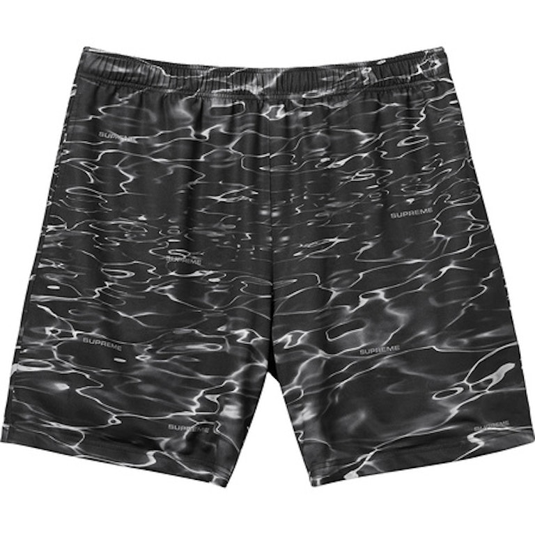Pre-owned Supreme Ripple Shorts Black