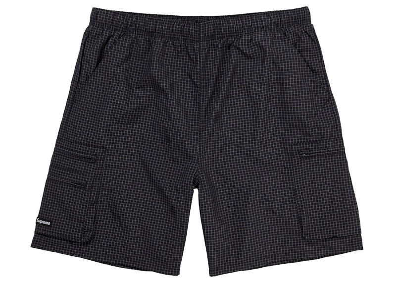 Pantaloncini da acqua Supreme Ripstop Cargo neri