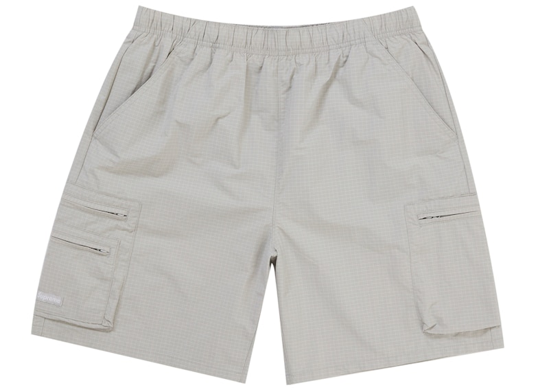 Pantaloncini da acqua Supreme Ripstop Cargo grigi