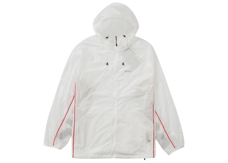 Supreme Ripstop Hooded Windshell White Men's - SS22 - US