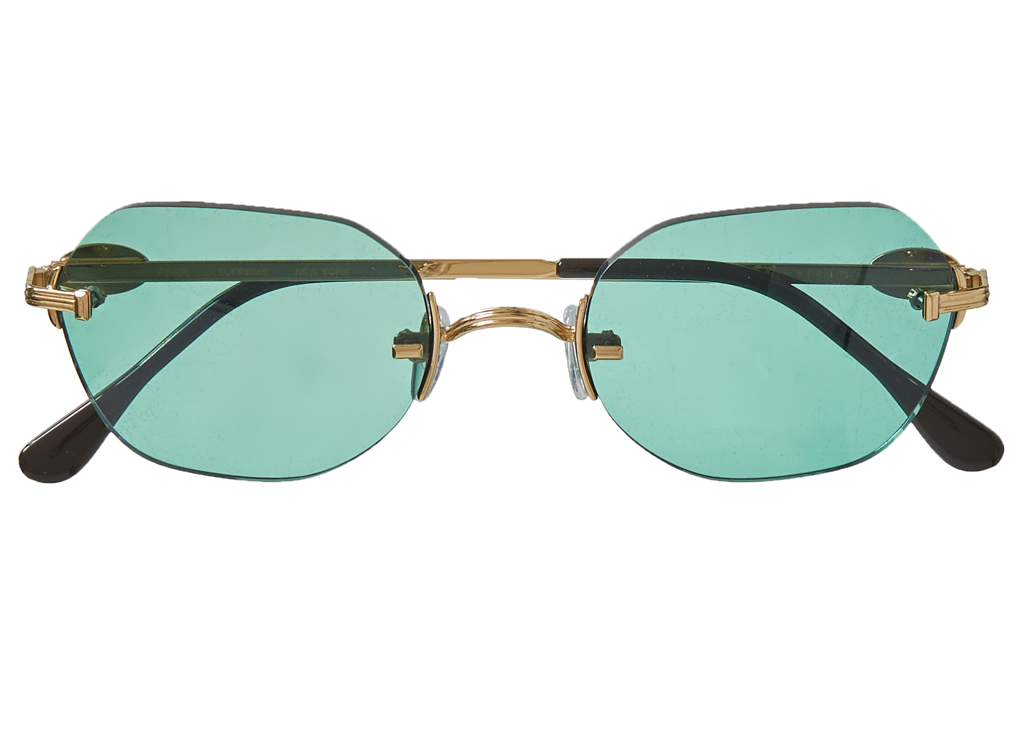 販売入荷Supreme River Sunglasses Green サングラス/メガネ