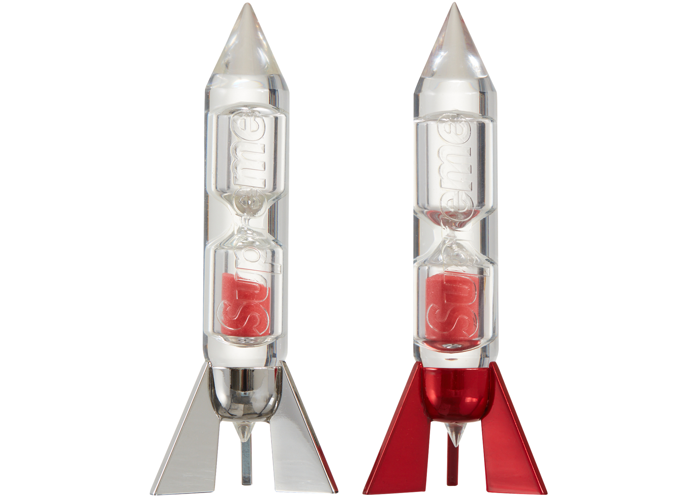 Supreme Rocket Timer (Set of 2) Red/Silver - SS23 - US