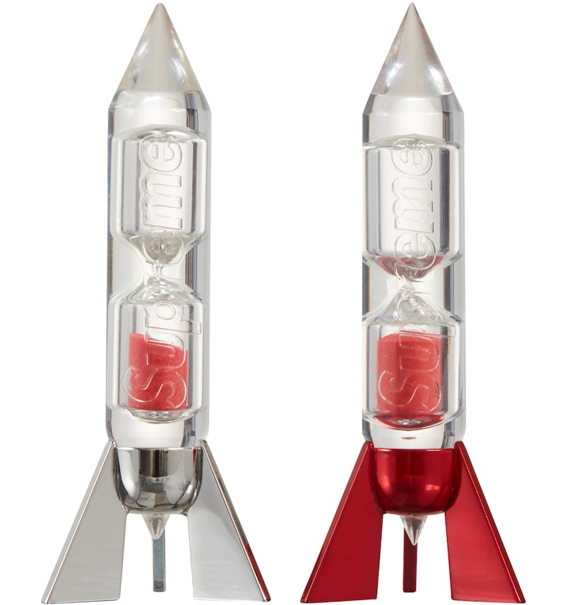 Supreme Rocket Timer (Set of 2) Red/Silver SS23 US