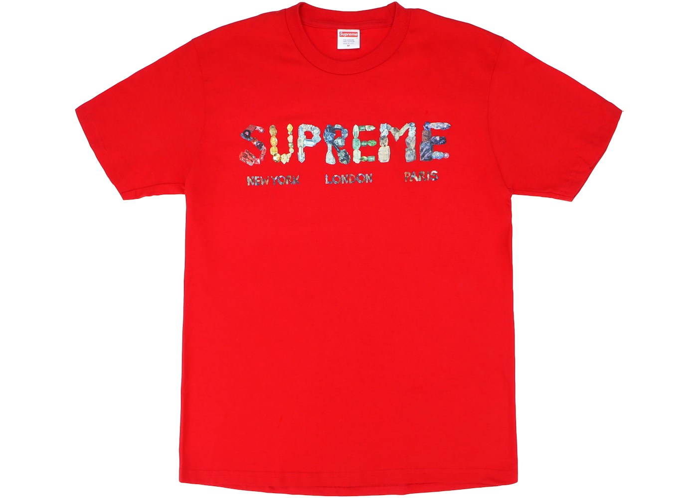 supreme t shirt gray