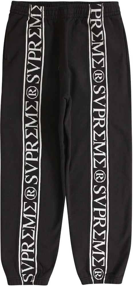 Supreme Roman Sweatpant Black - SS23 -