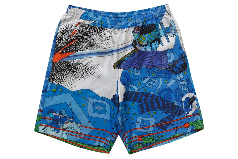 Supreme Ronin Silk Short Blue Men's - SS23 - US