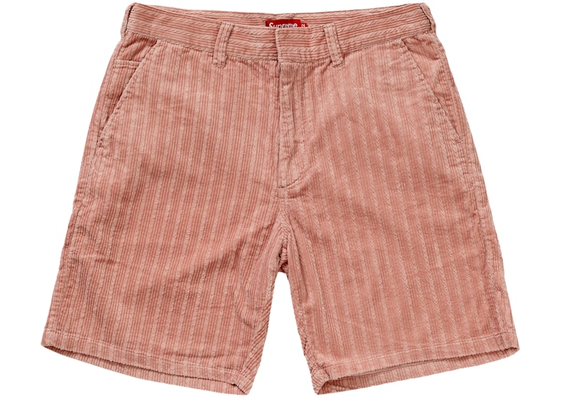 Supreme Rope Corduroy Work Short Pink - SS19 Men's - US