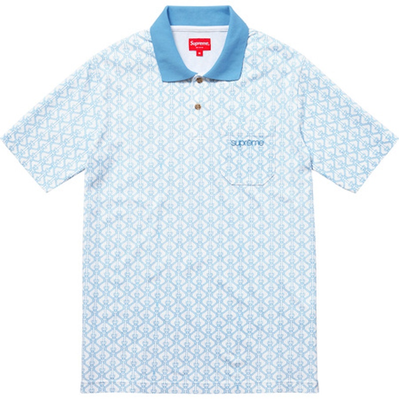 supreme bridle print polo
