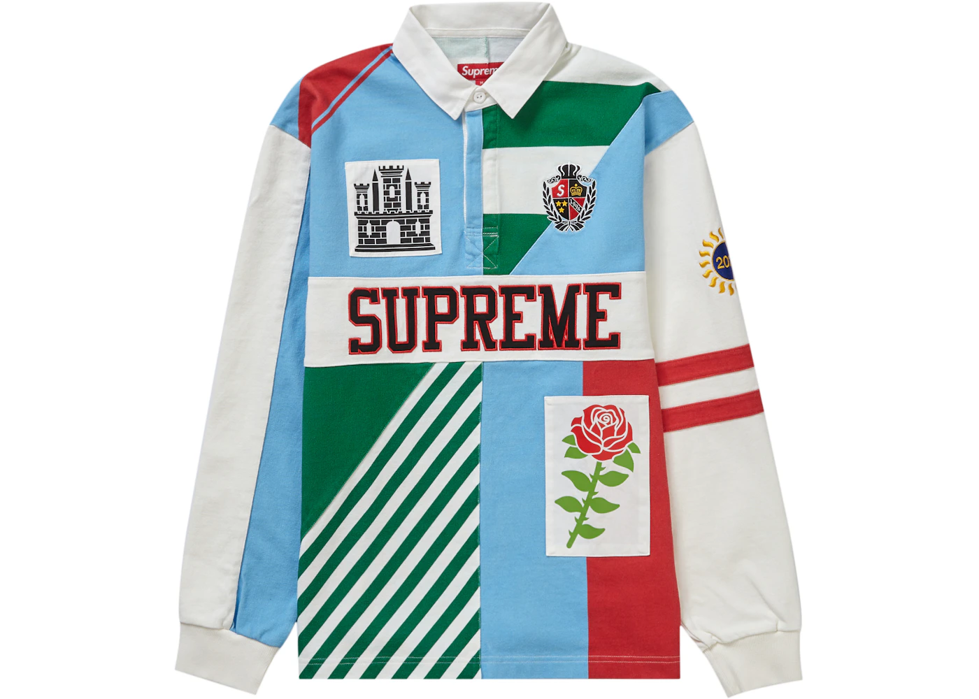 Supreme Rose Rugby White Men's FW23 US1