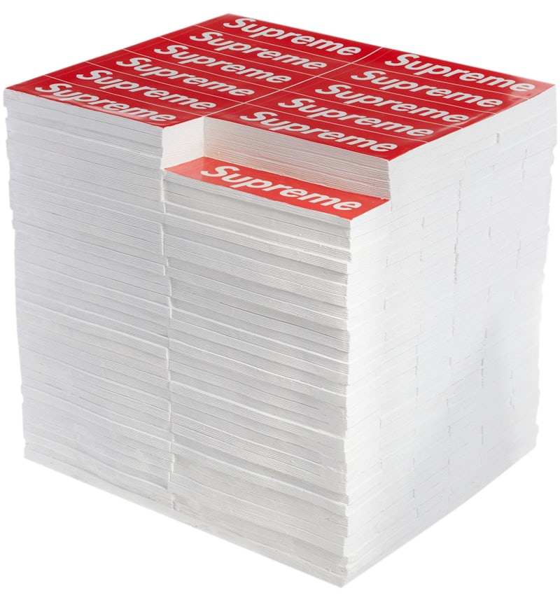 Supreme Rotary Hero Sticker Bricks Stool Side Table Red US