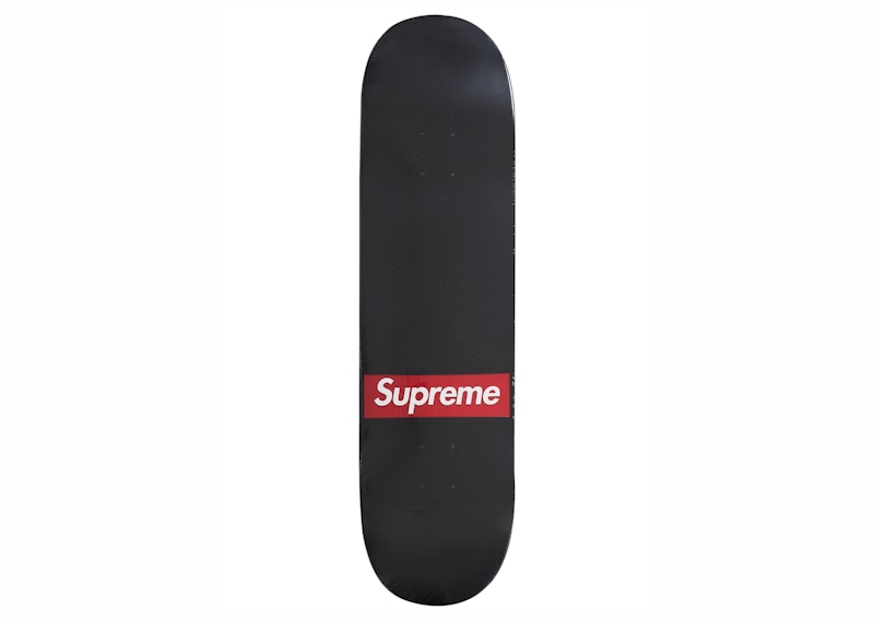 Supreme Routed Box Logo Skateboard Deck Black - SS24 - US