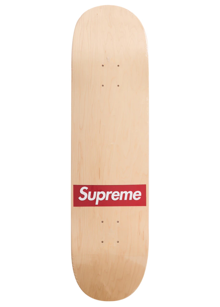 Supreme Routed Box Logo Skateboard Deck Natural - SS24 - US