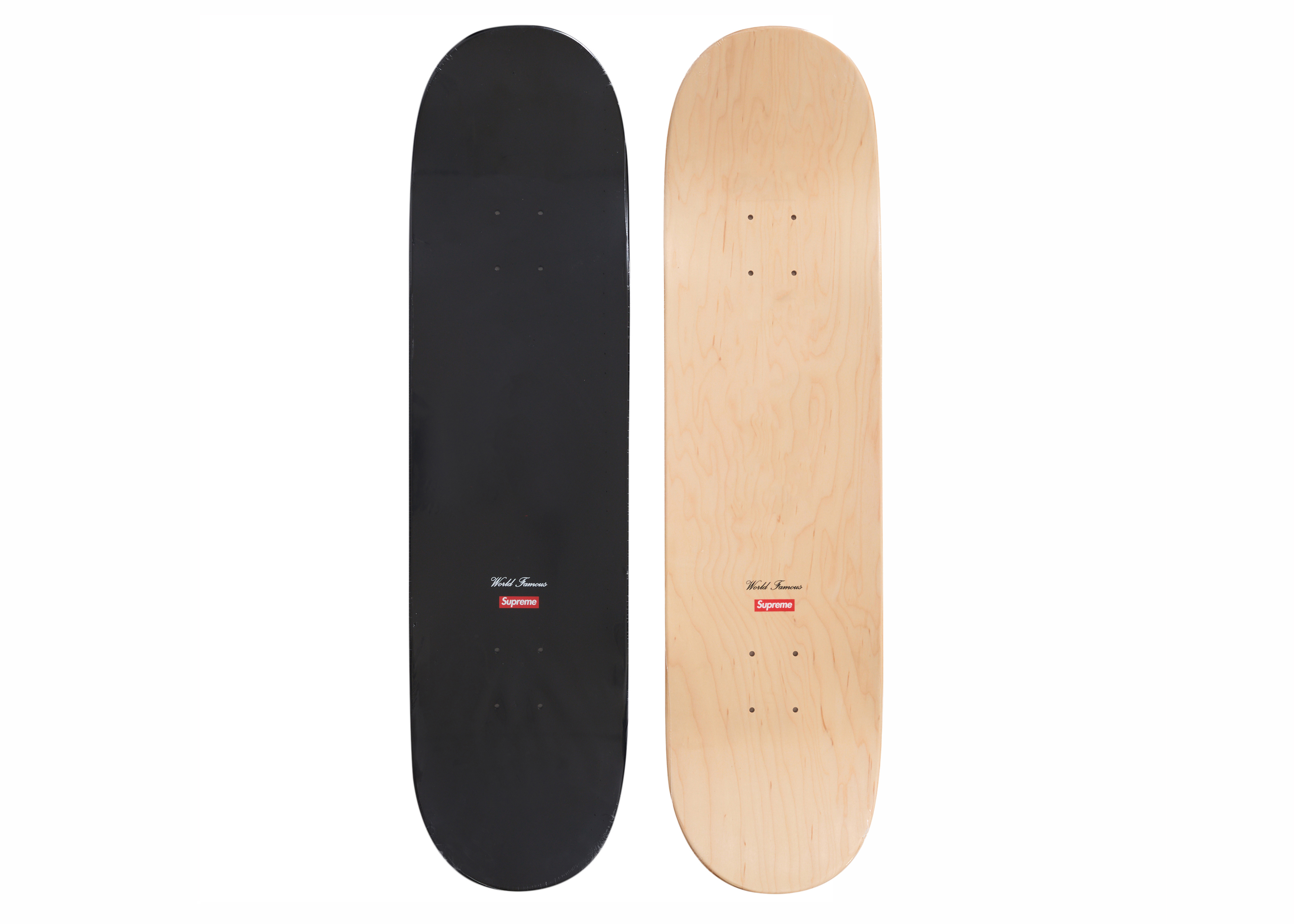 Routed Box Logo Skateboard 