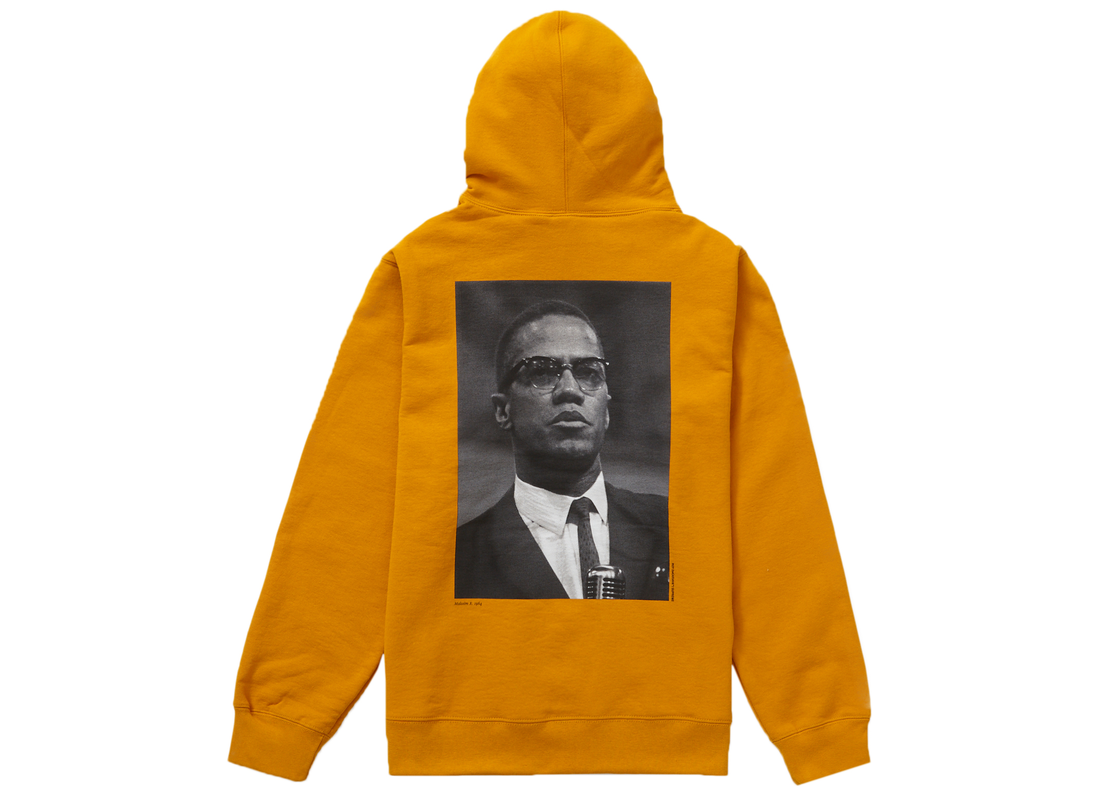 Supreme Roy DeCarava Malcolm X Hooded Sweatshirt Gold メンズ ...