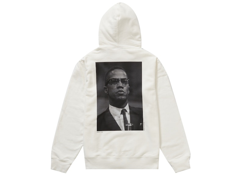 Supreme Roy DeCarava Malcolm X Hooded Sweatshirt Black Men's 