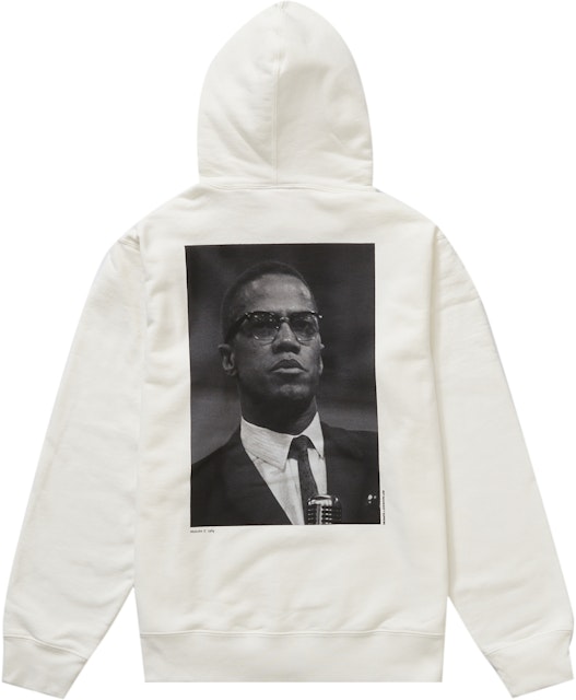 Supreme Roy Malcolm X Hooded White - SS22 - US