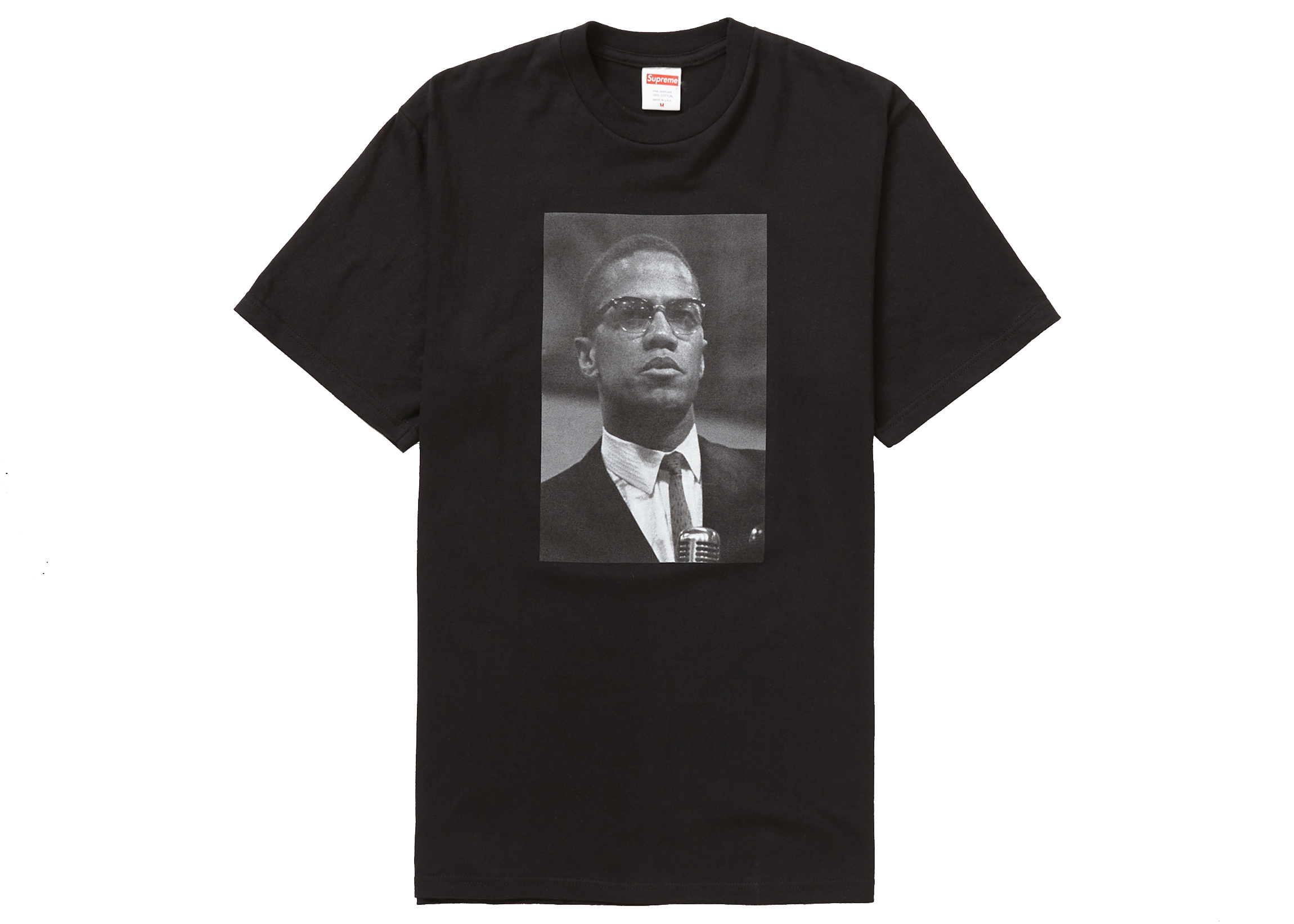 【新品タグ付】supreme Malcolm X Tee black Lサイズsupreme