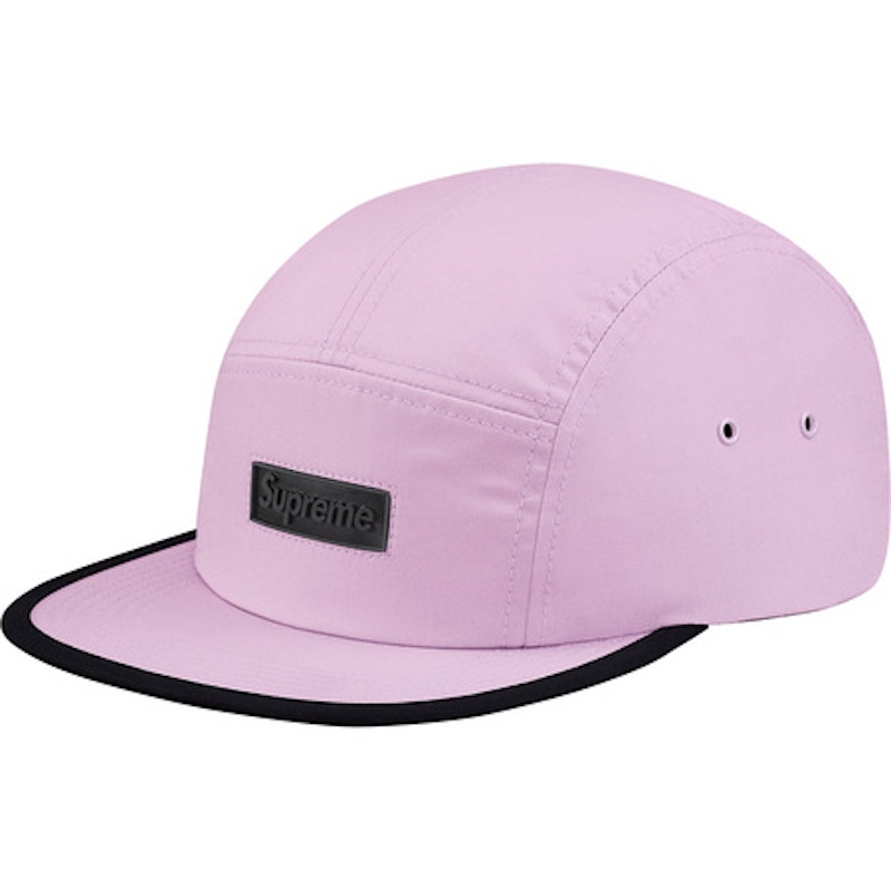 Supreme Rubber Logo Camp Cap Lavender - SS17 - US