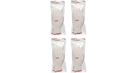 Supreme Rubberized Gloves 4x Lot FW20 Season Gift White/Red