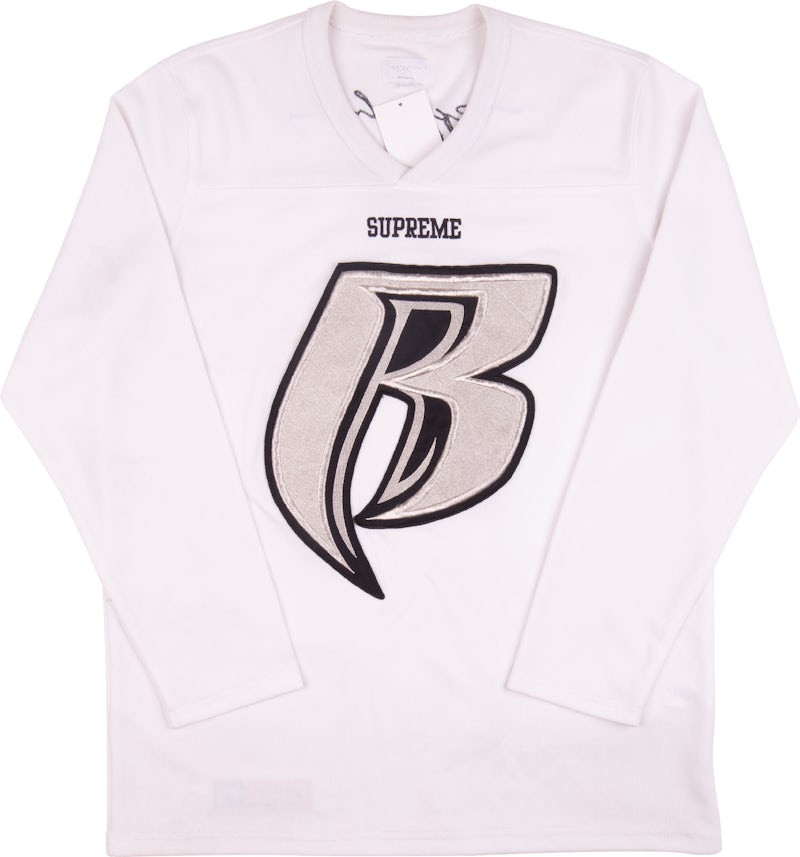 Supreme Ruff Ryders Hockey Top White Men's - FW14 - US Supreme Ruff Ryders Hockey Top White Men's - FW14 - US