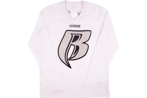 Supreme Ruff Ryders Hockey Top White Men's - FW14 - US Supreme Ruff Ryders Hockey Top White Men's - FW14 - US
