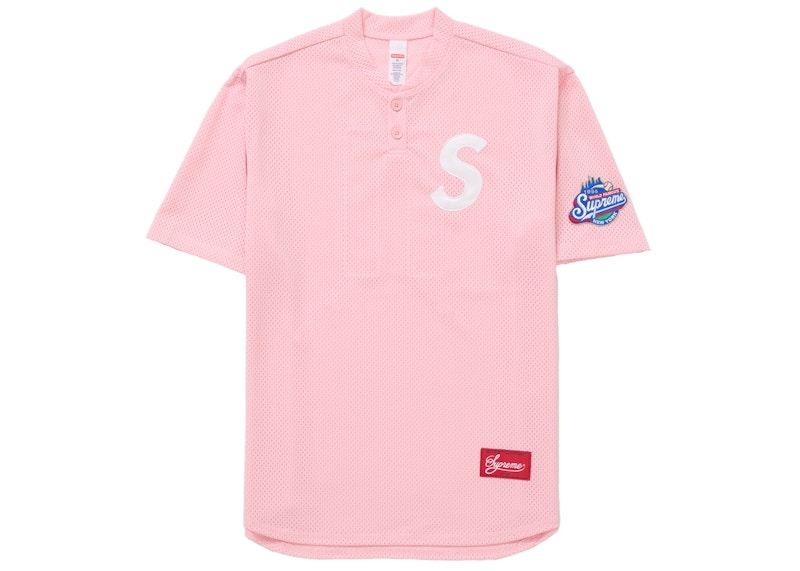 Supreme S Logo Baseball Henley (SS25) - $118