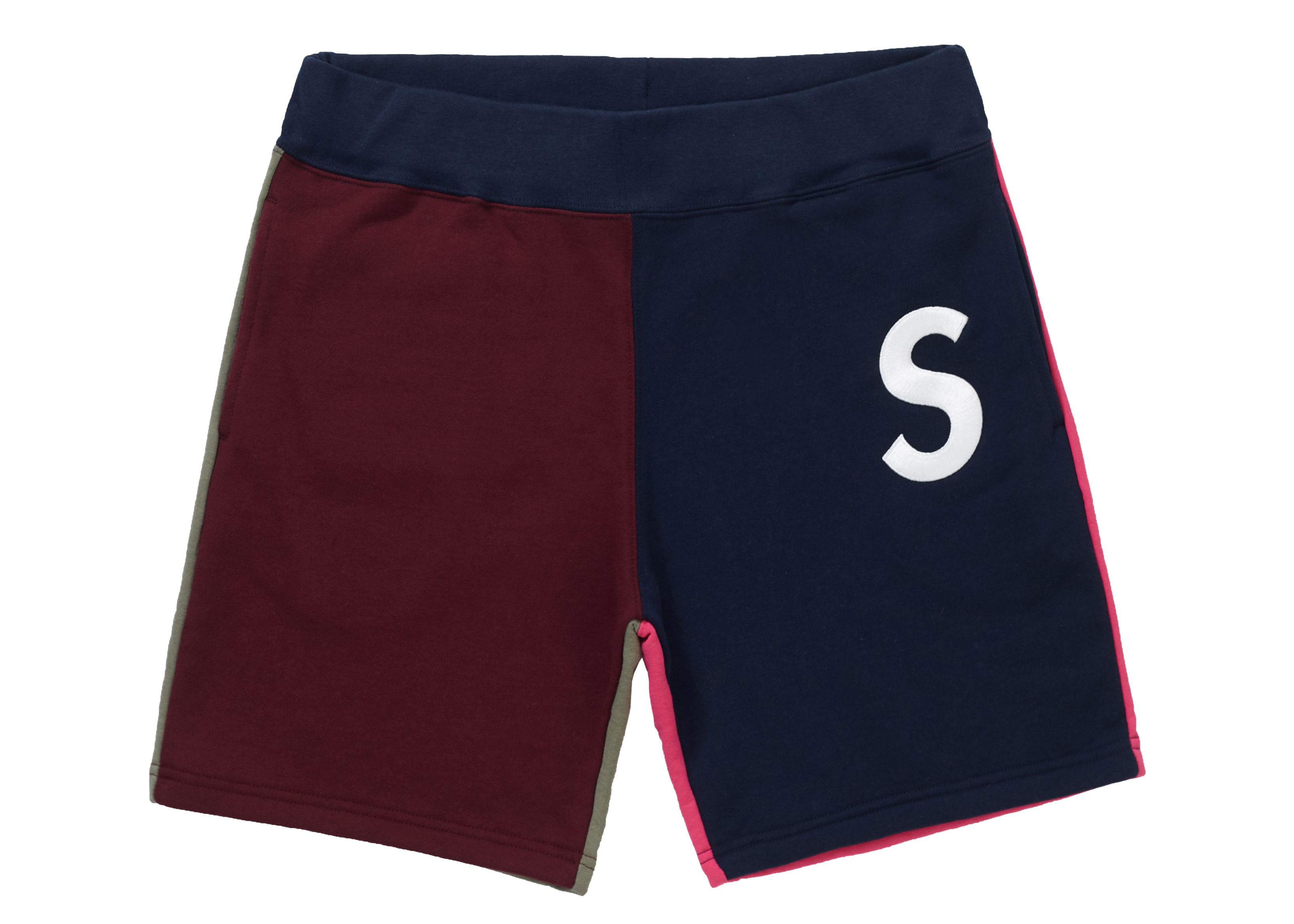 Supreme s logo colorblocked sweat short