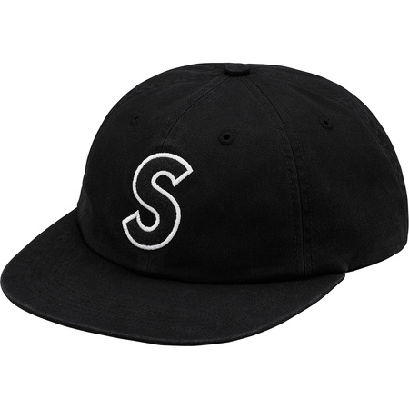 Supreme S Logo Felt 6-Panel Black - SS18 - US