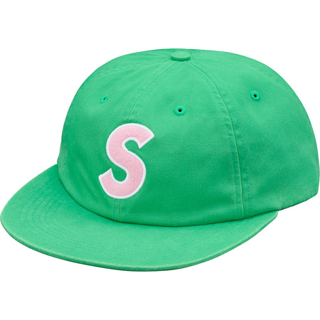 Supreme S Logo Felt 6-Panel Green - SS18 - US