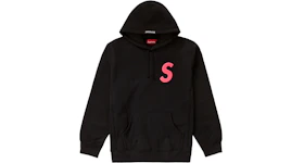 Supreme S Logo Hooded Sweatshirt (FW19) Black