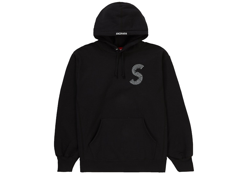 Supreme S Logo Hooded Sweatshirt (FW20) Black Men's - FW20 - US