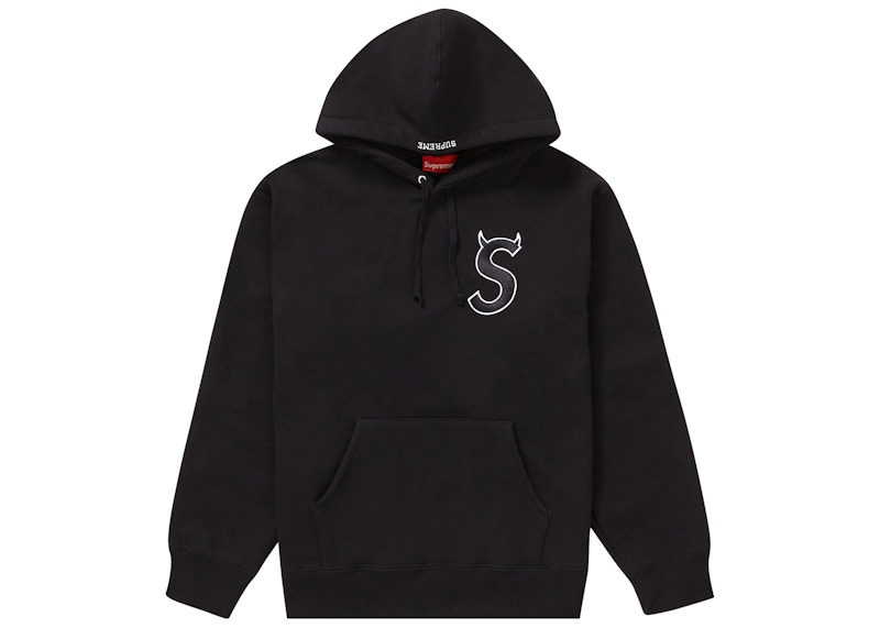 シュプリーム S ロゴ パーカー (FW22) ブラック メンズ - FW22 - JP