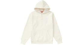 Supreme S Logo Hooded Sweatshirt Off White
