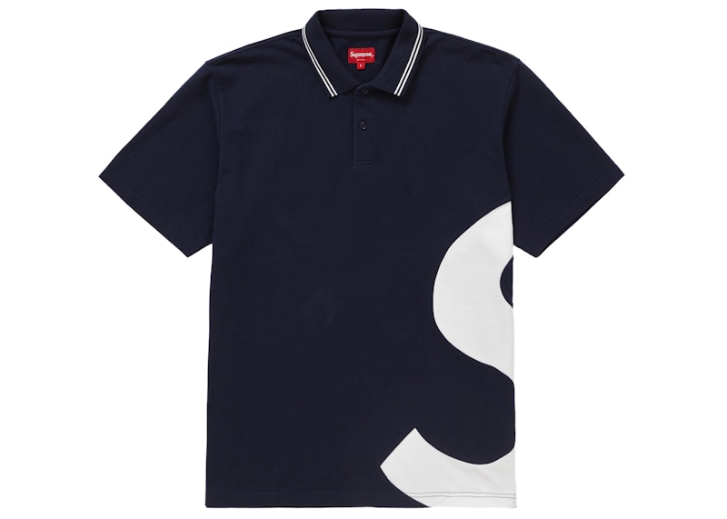 Supreme S Logo Polo Red Men's - SS19 - US