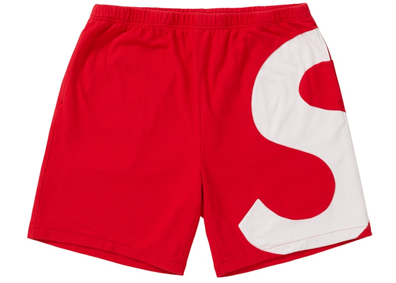 ショートパンツSupreme S Logo Short Red 赤 - vitacilinabebe.com.mx